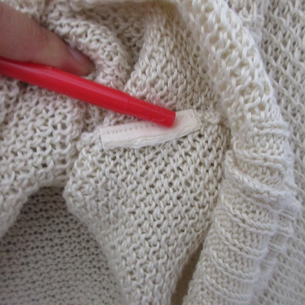 Poetry Sweater Open Knit Breathable Lagenlook Boho Coastal Minimalist Beachy